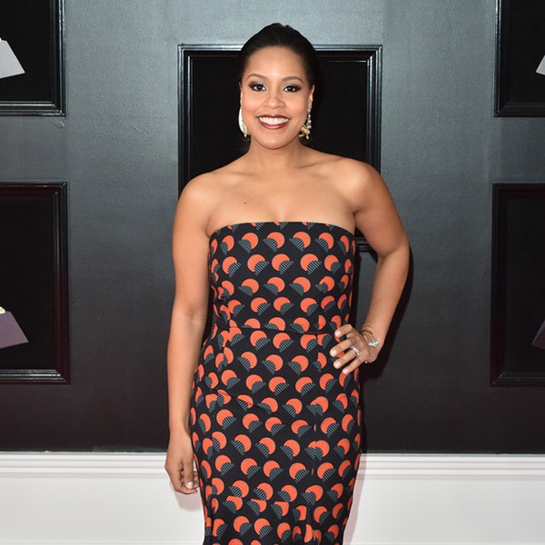 Sheinelle Jones from 2018 Grammys Red Carpet Fashion | E! News